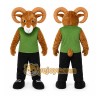Brown Ram Mascot Costume Brown Ram Mascot Costume