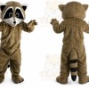 Rainbow Rabbit Mascot Costumes