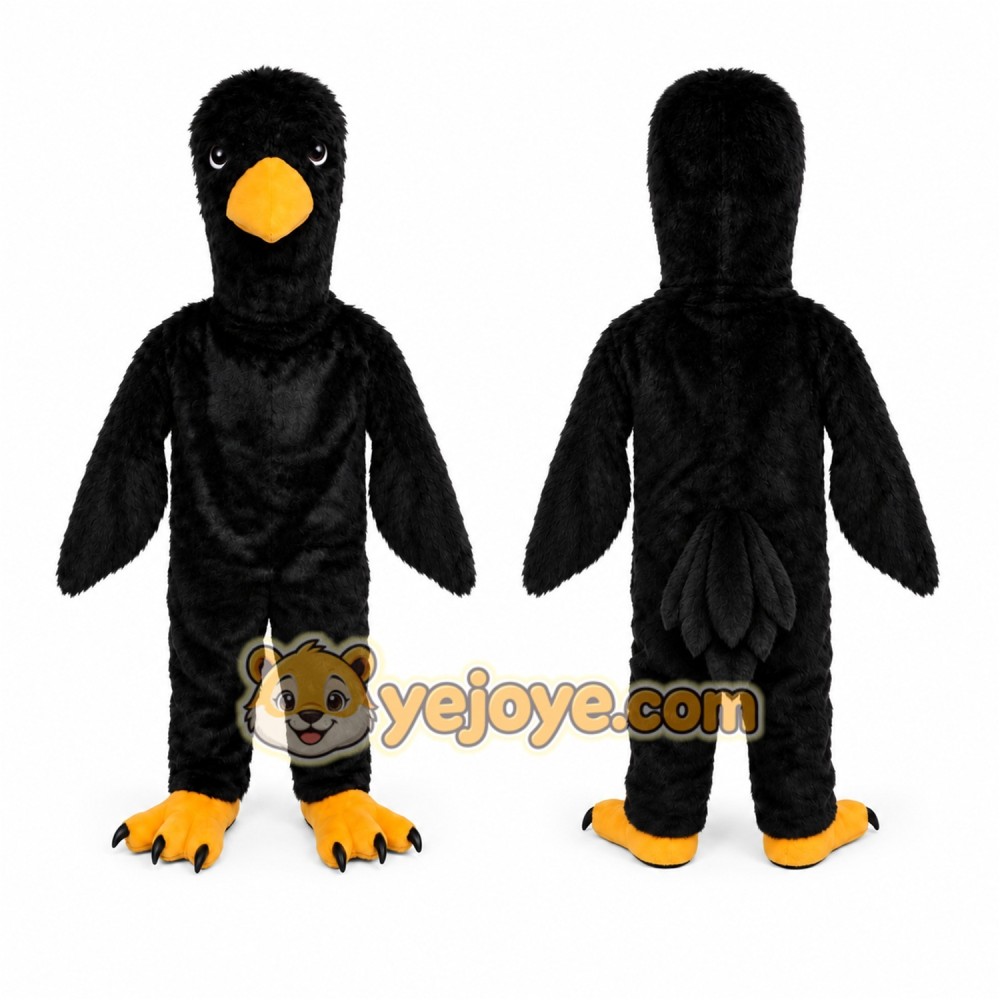 Raven Crow Mascot Costume Anime Cosplay Mascot Raven Crow Mascot Costume Anime Cosplay Mascot