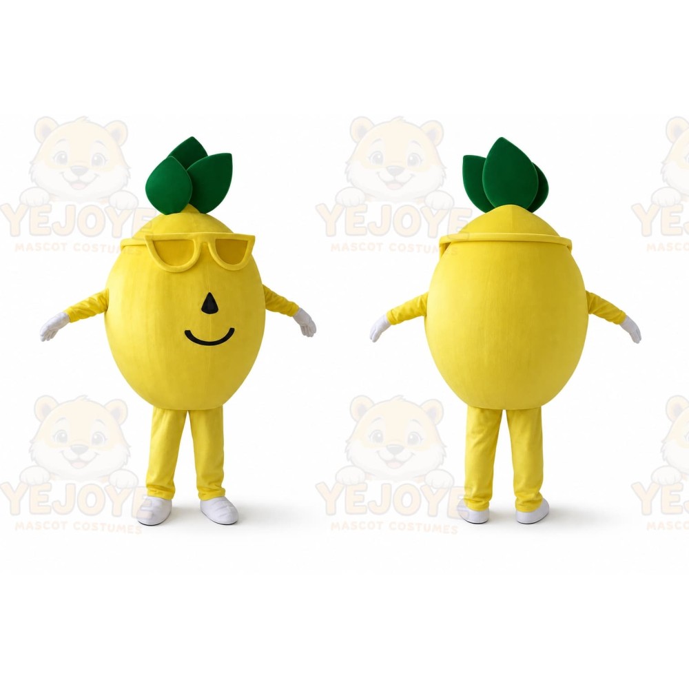 Real Pictures Yellow Lemon Mascot Costume