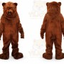 Realistic Gray Long Fur Fox Husky Dog Mascot Costume