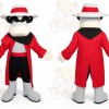 Rebel Civil War Mascot Costume