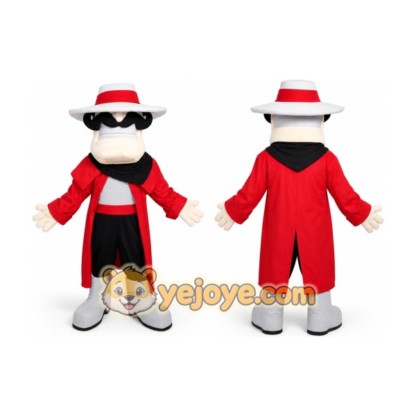 Rebel Civil War Mascot Costume