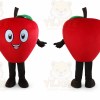 Red Apple Mascot Costume