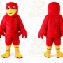 Red Bird Halloween Mascot Costume