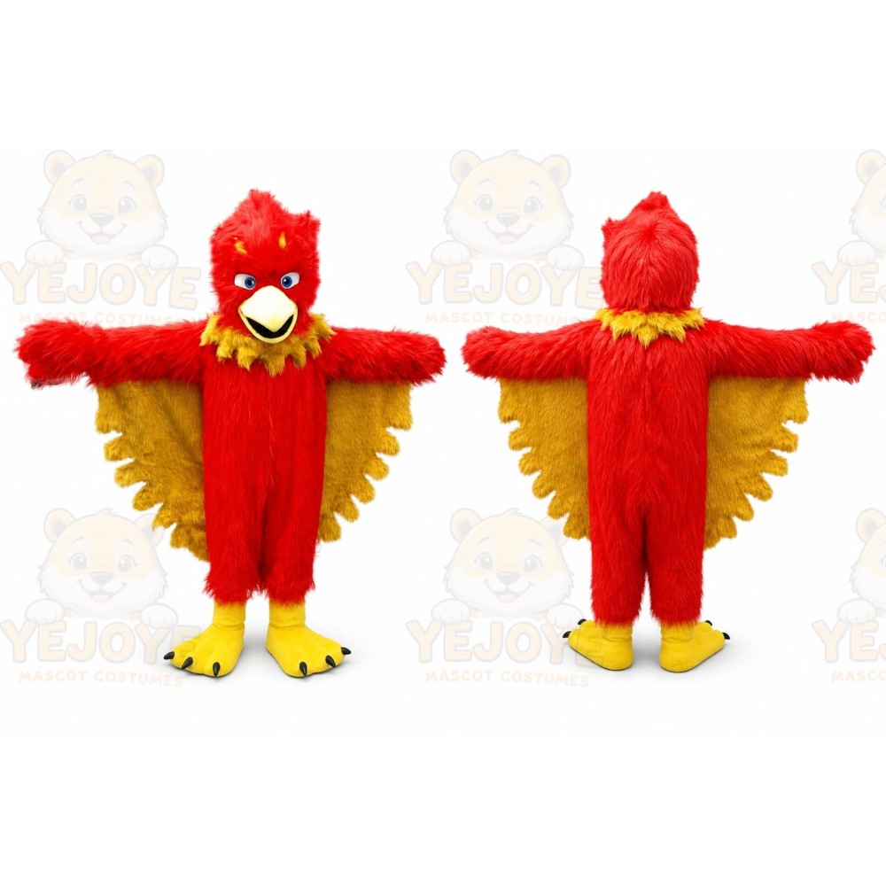 Red Bird Mascot Costume for Adult