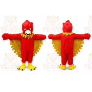 Red Bird Mascot Costume for Adult