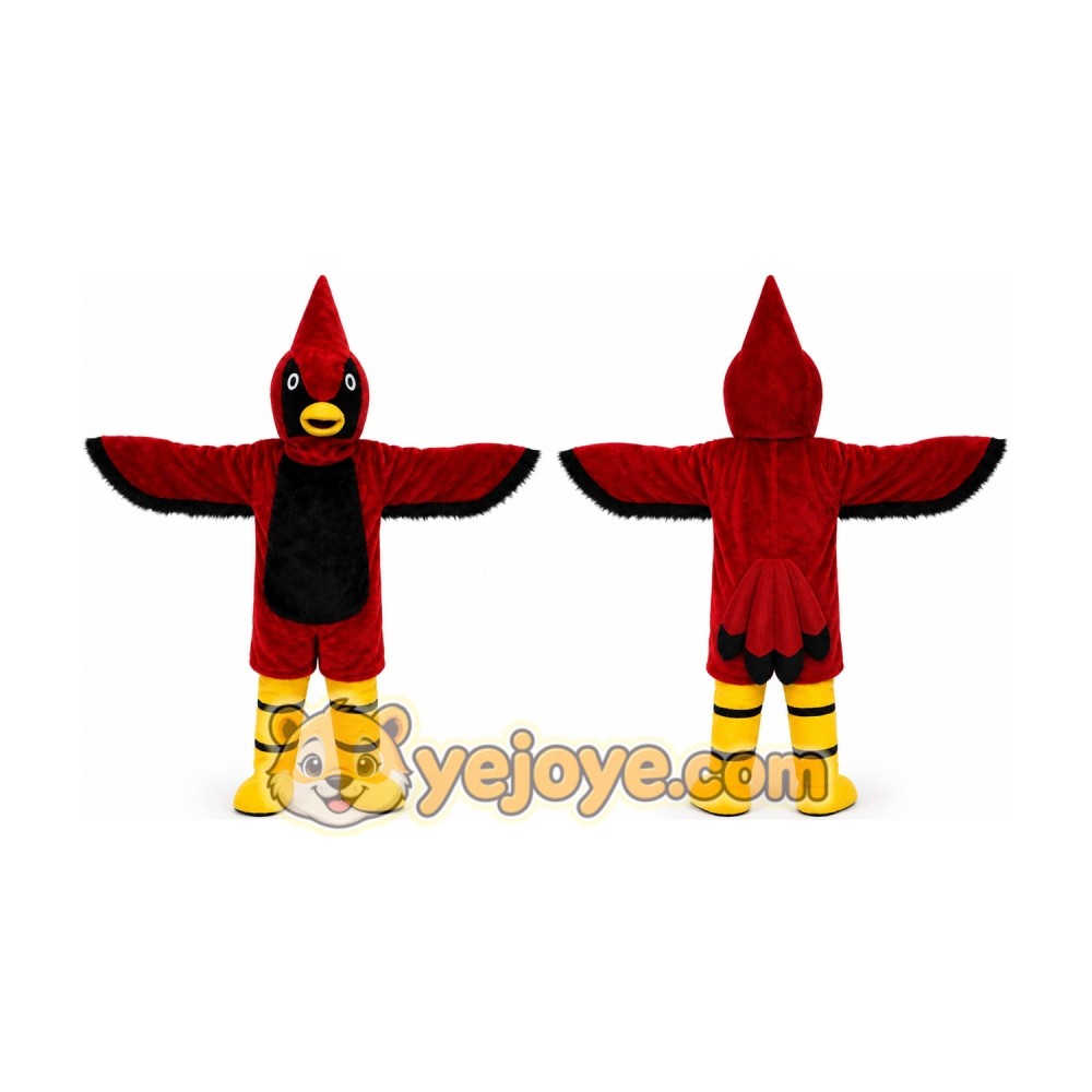 Red Bird Mascot Costume