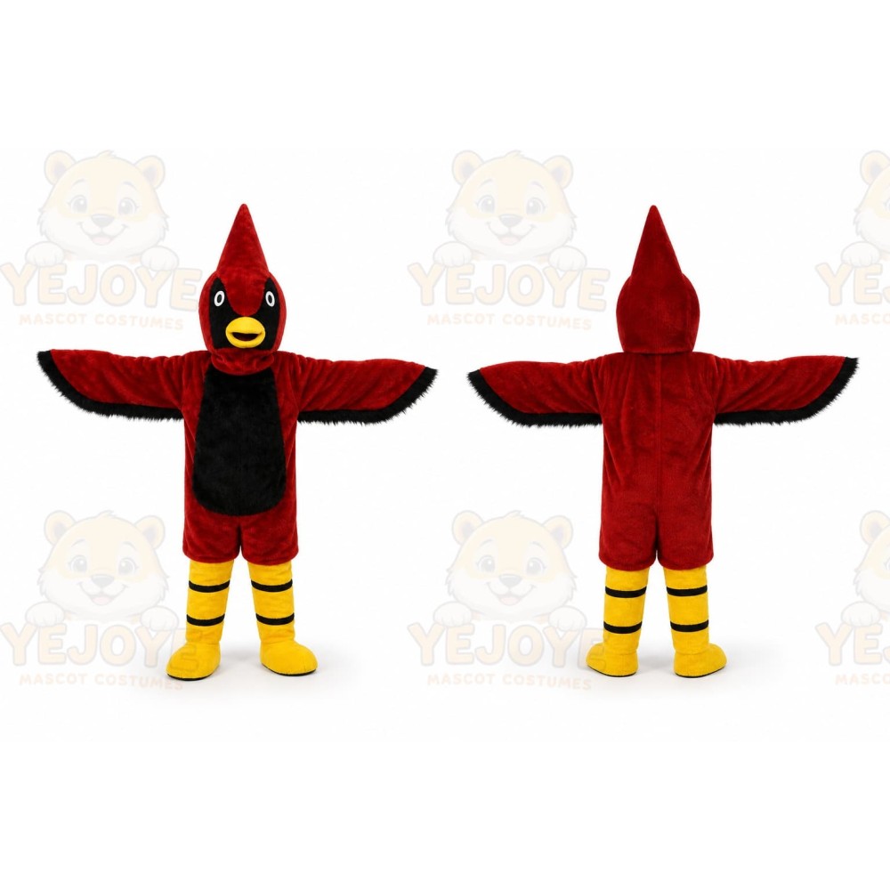 Red Bird Mascot Costume