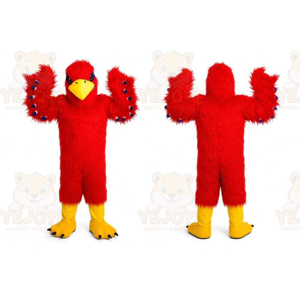 Red Bird Woodpecker Mascot Costume