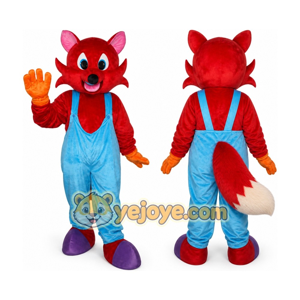 Red Fox Mascot Costume