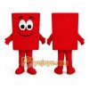 Red Book Notebook Mascot Costume