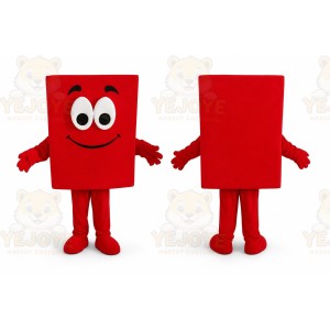 Red Book Notebook Mascot Costume