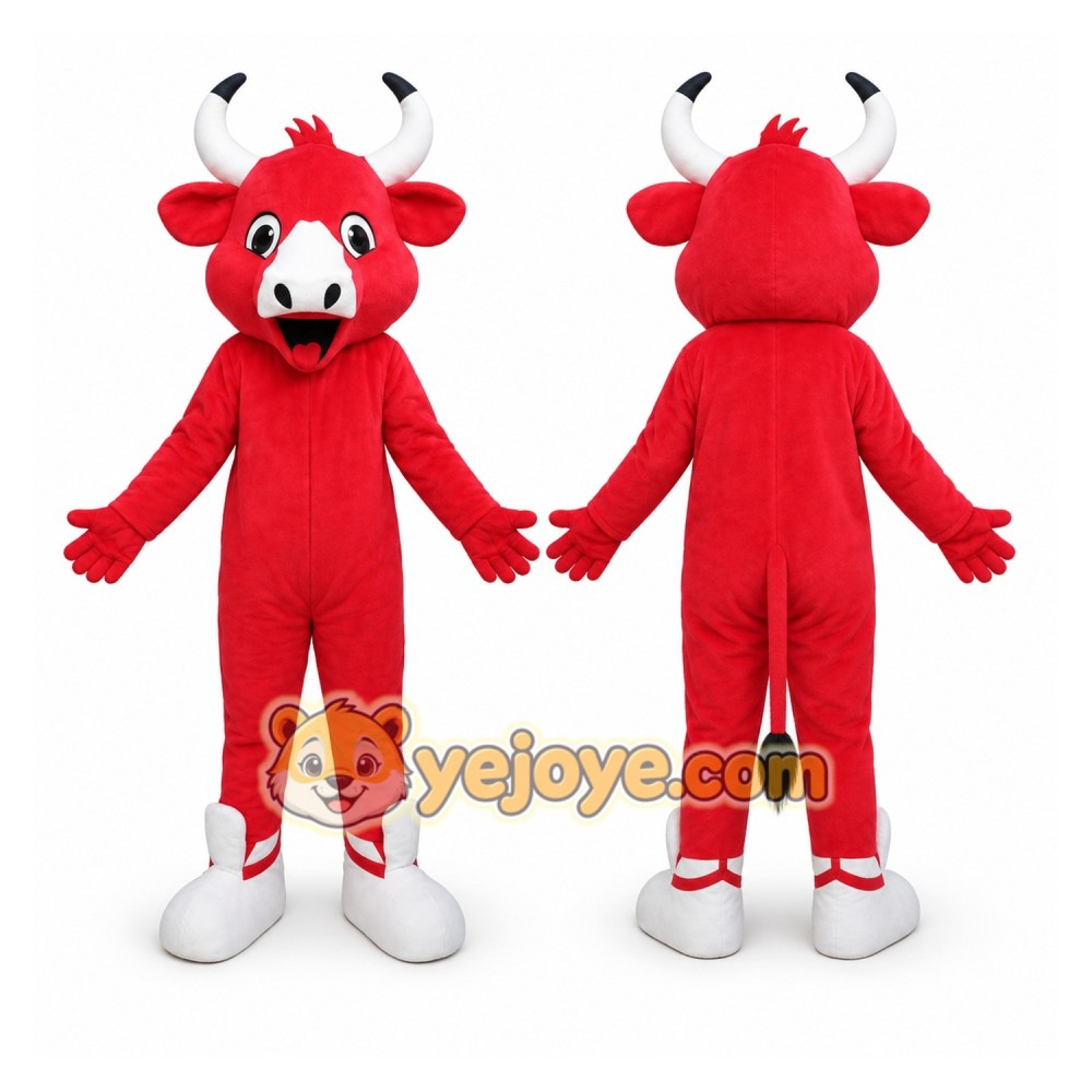 Red Bull Mascot Costume Red Bull Mascot Costume