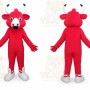 Red Brown Eagle Mascot Costume for Adult