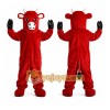 Red Bull Cow Mascot Costume Adult Animal Cosplay Costume Red Bull Cow Mascot Costume Adult Animal Cosplay Costume
