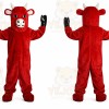 Red Bull Cow Mascot Costume Adult Animal Cosplay Costume