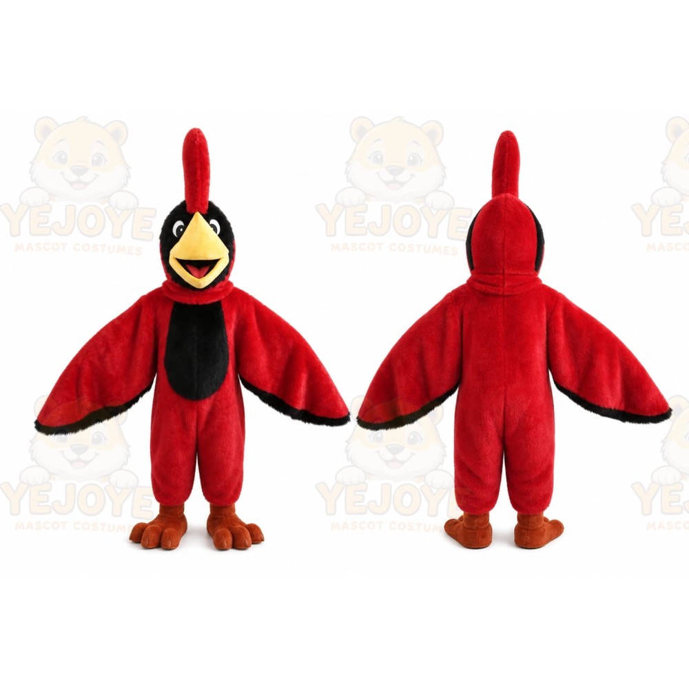 Red Bull Mascot Costume for Adult