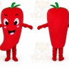 Red Coat Smile Easter Bunny Bug Rabbit Mascot Costume