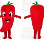 Red Coat Smile Easter Bunny Bug Rabbit Mascot Costume