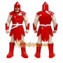 Red Colony Titan Mascot Costume Adult Warrior Knight Costumes