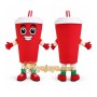 Red Drink Cup Mascot Costume