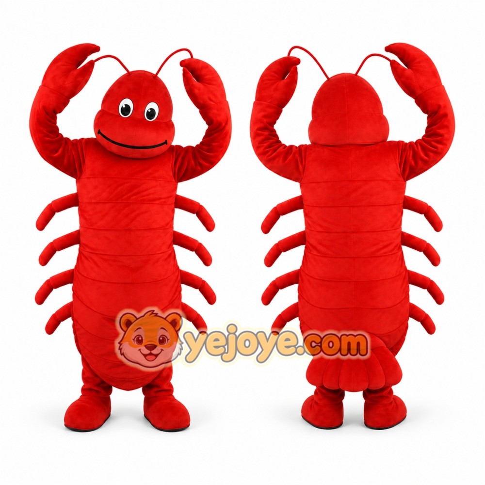 Red Lobster Mascot Costume Red Lobster Mascot Costume