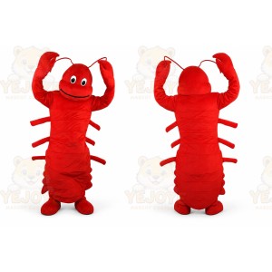 Red Crab Mascot Costume