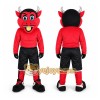 Red Devil Mascot Costume for Adult Red Devil Mascot Costume for Adult