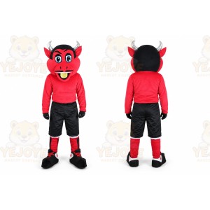 Red Devil Mascot Costume for Adult