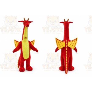 Red Dinosaur Dino Dragon Mascot Costume