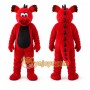 Red Dragon Mascot Costume