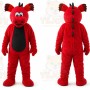 Red Dog Mascot Costume