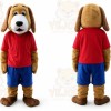 Red Dragon Mascot Costume