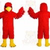 Red Eagle Bird Mascot Costume for Adult