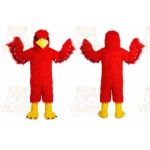 Red Eagle Bird Mascot Costume for Adult