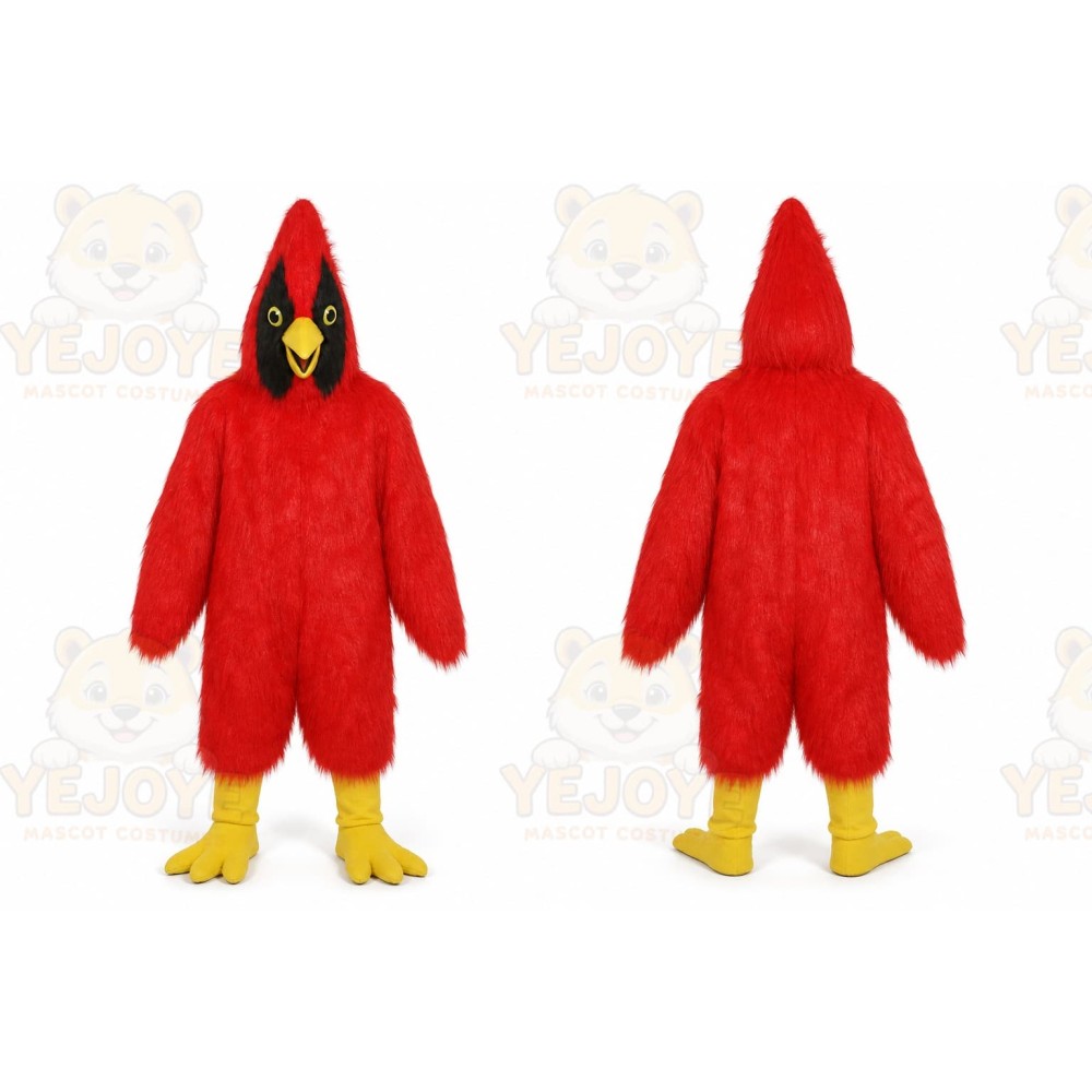 Red Eagle Bird Mascot Costume