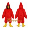 Red Eagle Bird Mascot Costume