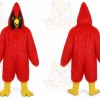 Red Eagle Bird Mascot Costume