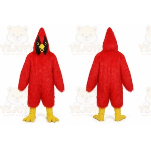 Red Eagle Bird Mascot Costume