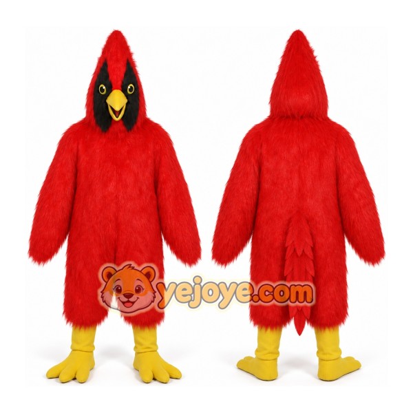 Red Eagle Bird Mascot Costume