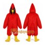 Red Eagle Bird Mascot Costume