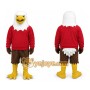 Red Eagle Mascot Costume Hawk Falcon