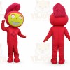 Red Eagle Sport Mascot Costume for Adult