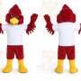 Red Elephant Mascot Costume Cosplay Outfits