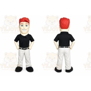 Red Hair Boy Mascot Costume