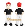 Red Hair Boy Mascot Costume