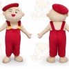 Red Hair Man Mascot Costume