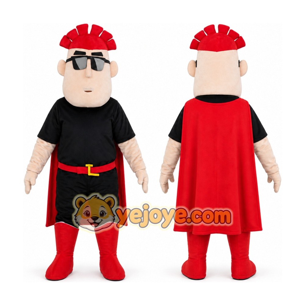 Red Hat Boy Mascot Costume Halloween Cartoon Character Red Hat Boy Mascot Costume Halloween Cartoon Character