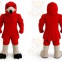 Red Hat Yooung Lucky Boy Mascot Costume